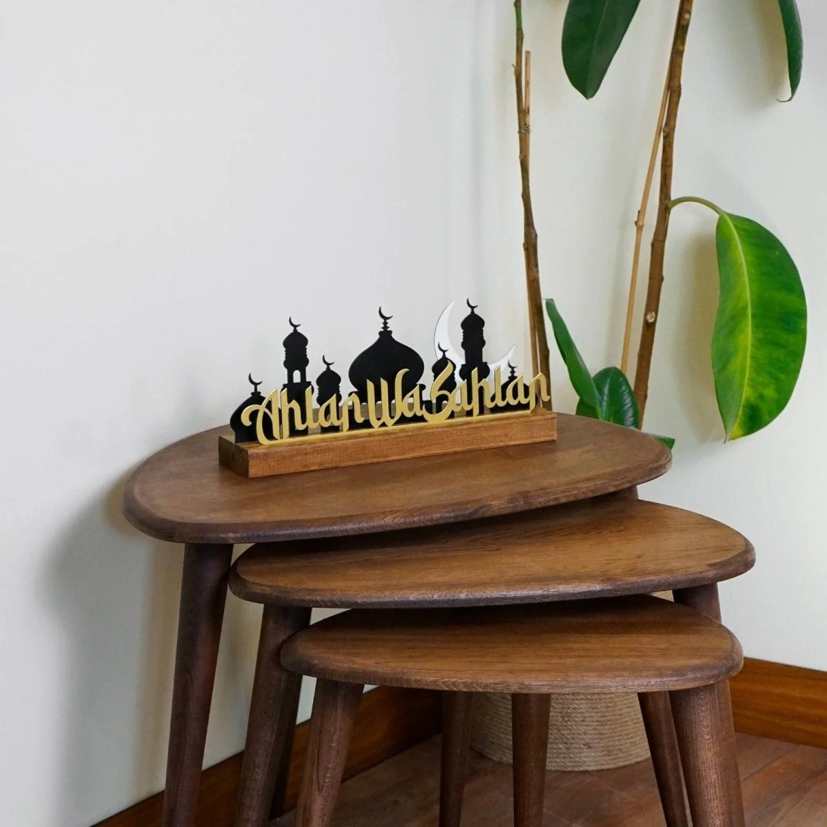 Ahlan Wa Sahlan Decor - Islamic Table Art | Hagia Sophia and Mosque Themed - Image 2