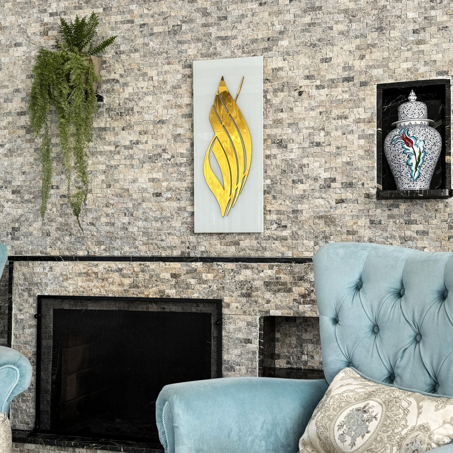 Allah Calligraphy Decor - Islamic Wall Art | Tempered Glass - Image 14
