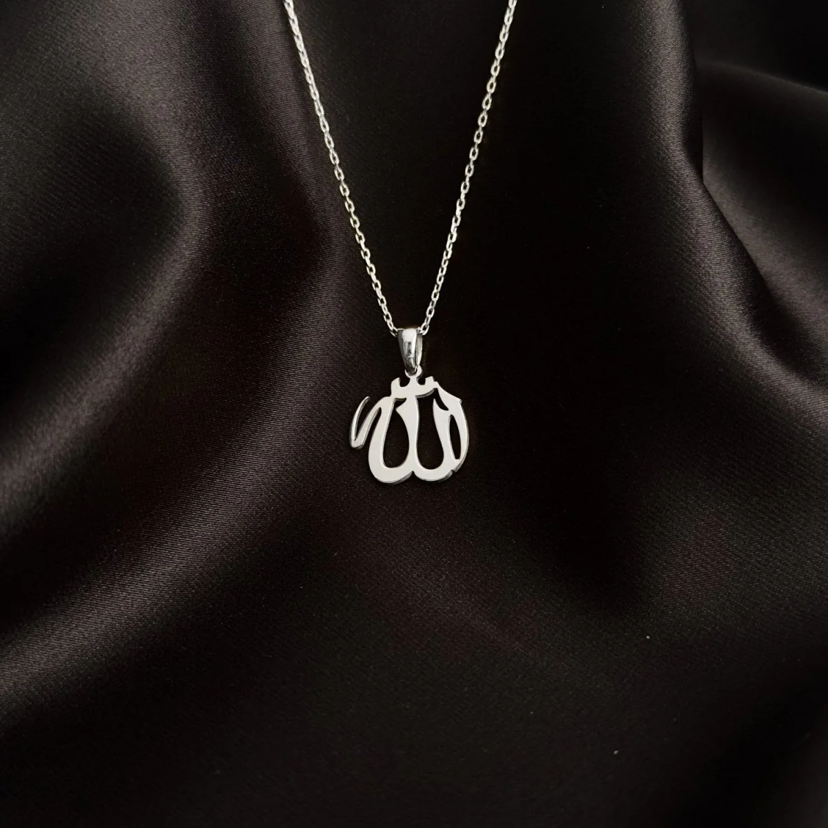 Allah Necklace | Muslim Jewelry - 18K Gold Plated Silver Pendant - Image 3