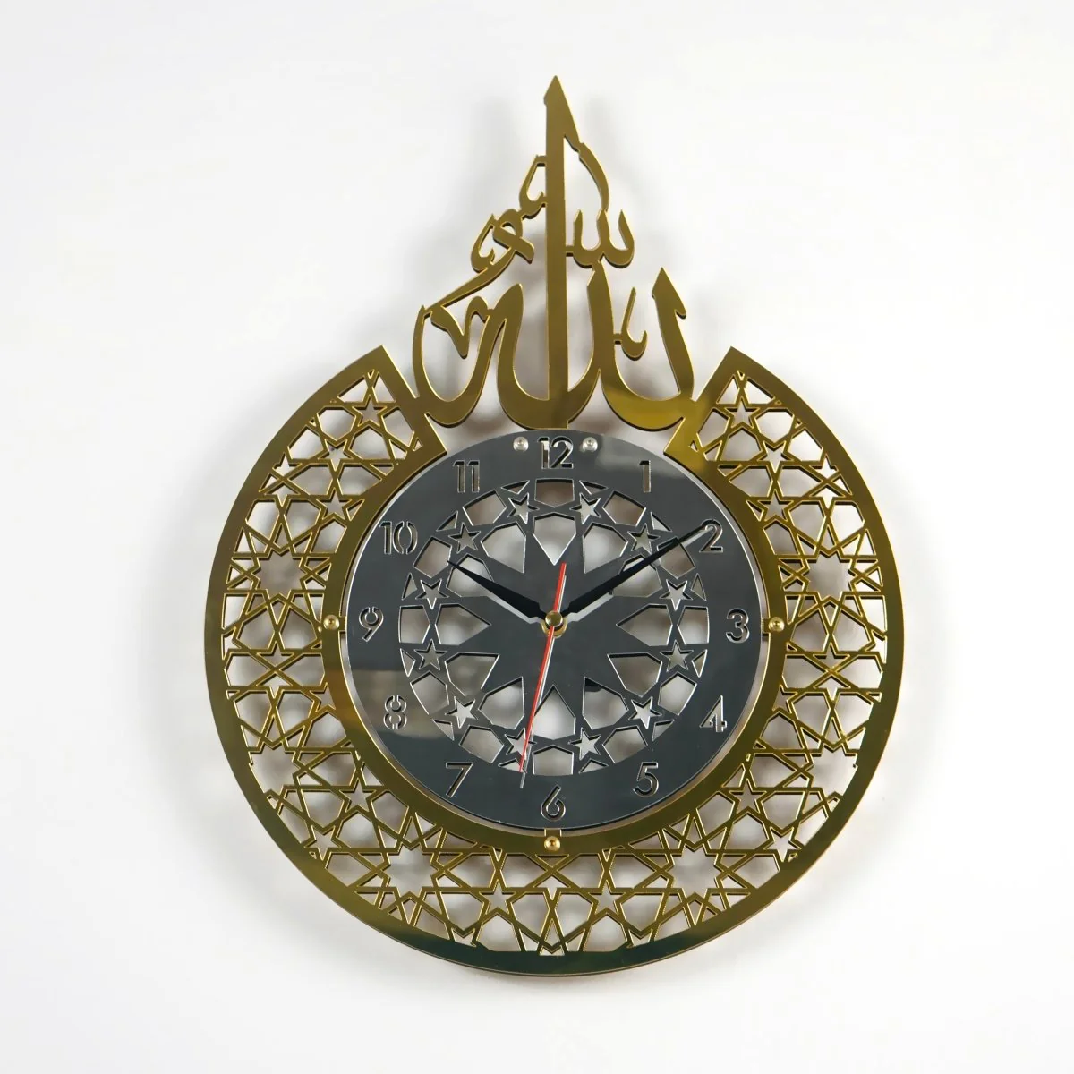 Islamic Wall Clock - Allah (SWT) Name | Latin Numbers - Image 9