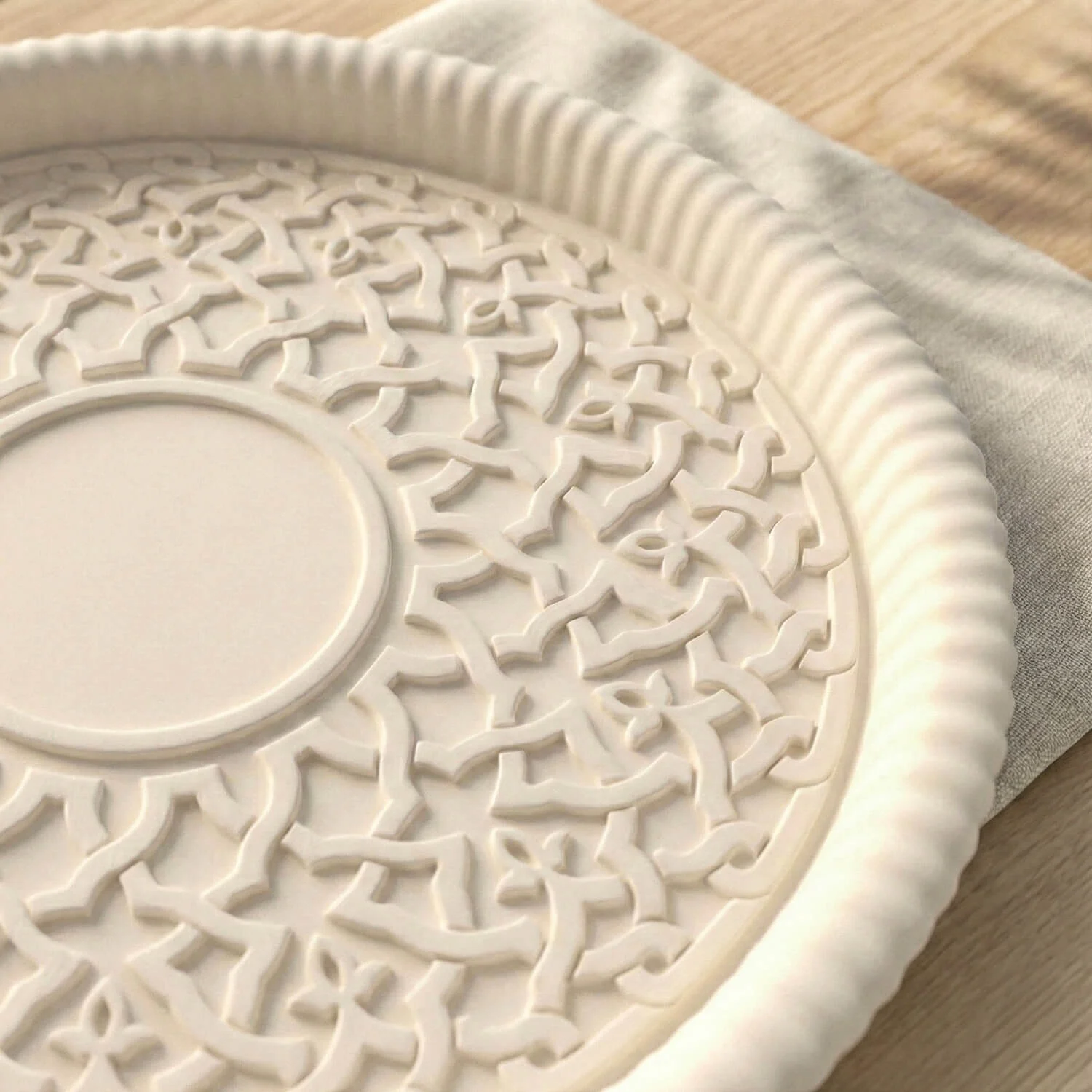 Aslam Al Silahdar Geometric Medallion – Catchall Tray - Image 4