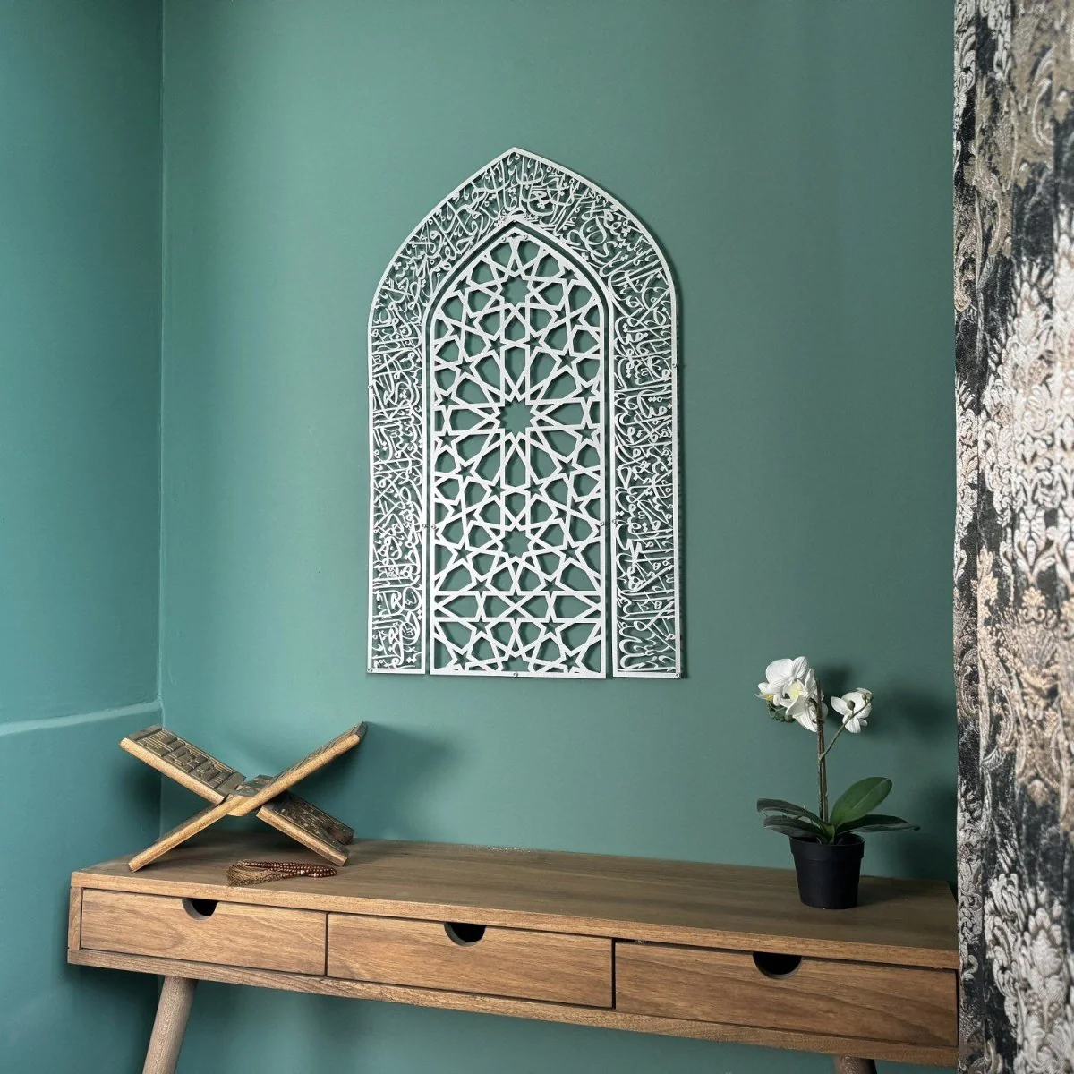 Ayatul Kursi Islamic Wall Art, Mihrab and Dome Design Islamic Artwork - Image 23