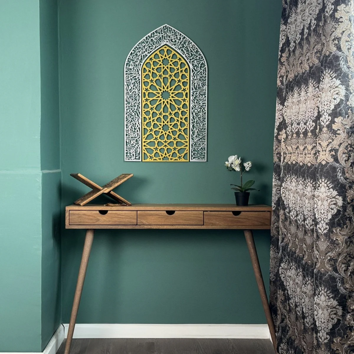 Ayatul Kursi Islamic Wall Art, Mihrab and Dome Design Islamic Artwork - Image 25