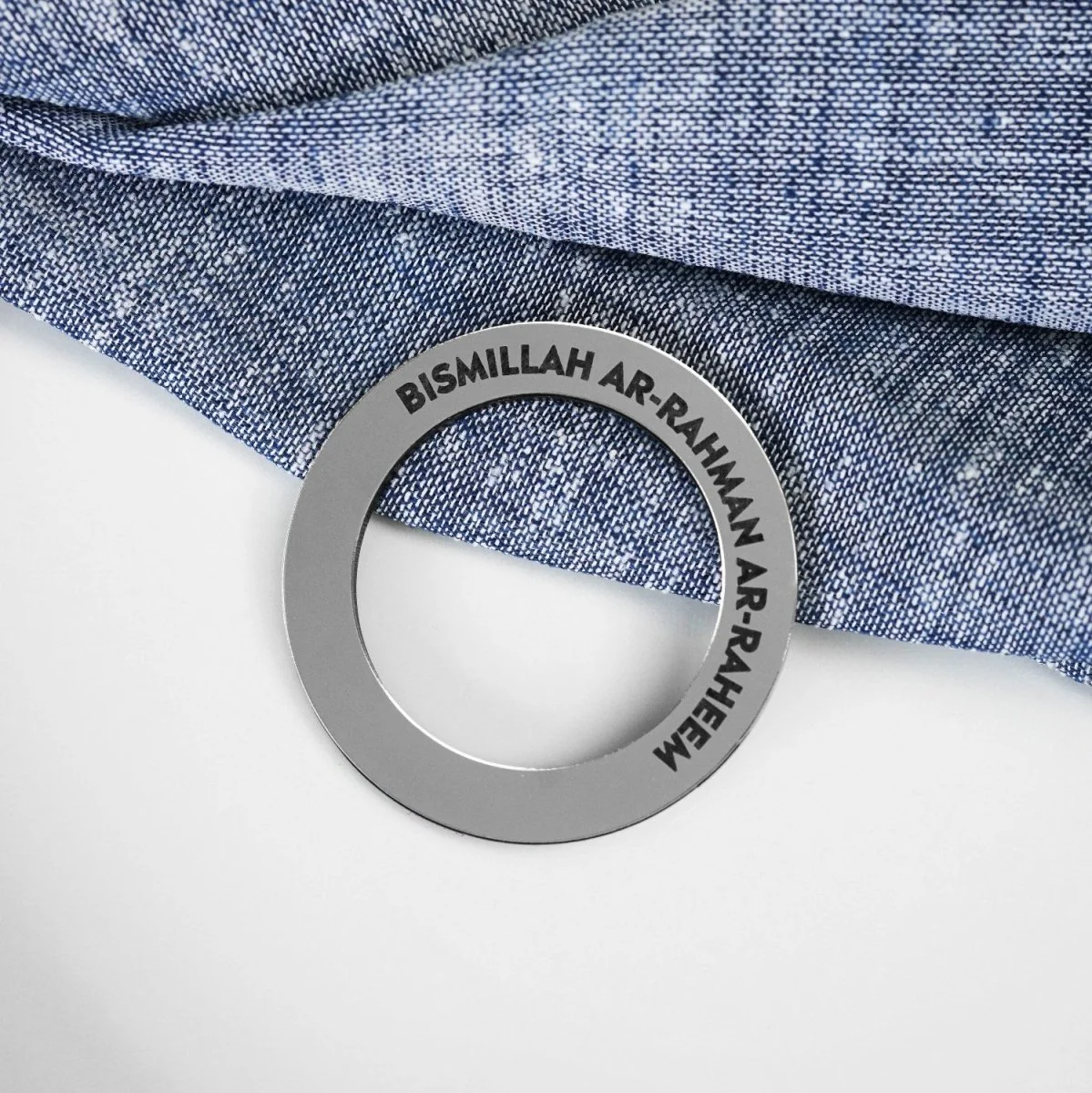 Bismillah Al-Rahman Al-Raheem Napkin Holder | Circular Islamic Table Decor - Image 3