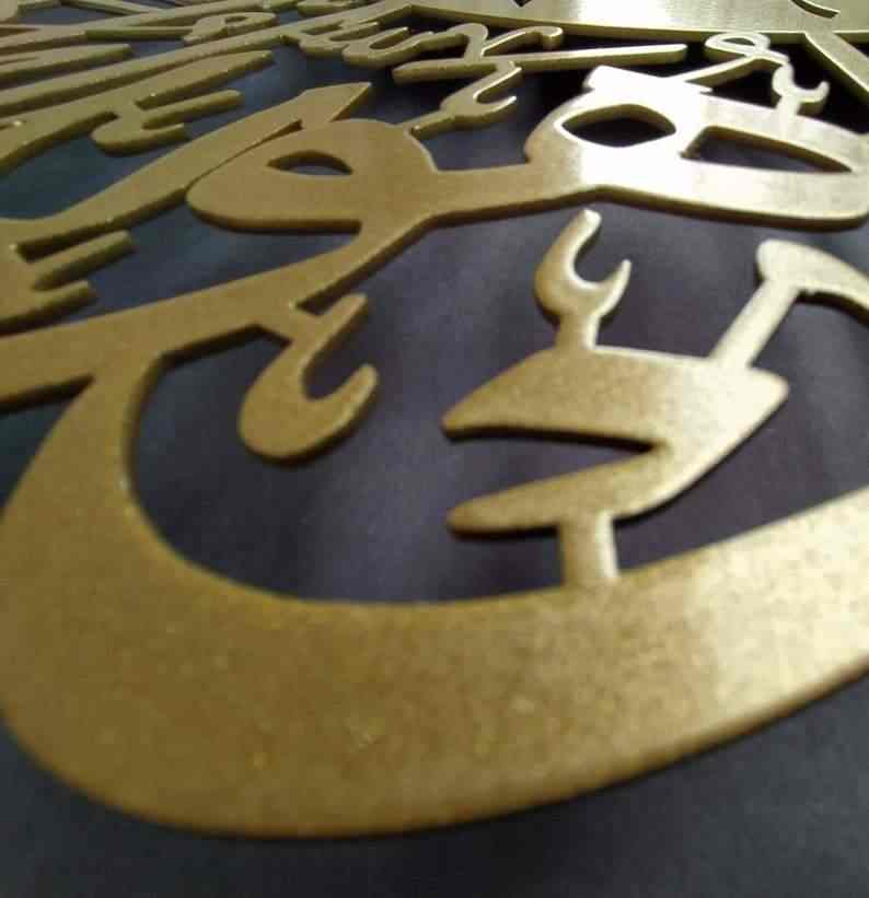 Bismillah Key Holder - Islamic Wall Art Decor, Latin Calligraphy - Image 10