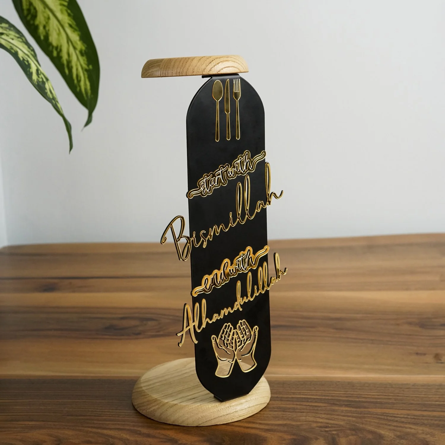 Dining Table Decor - Islamic Candleholder | Start with Bismillah, End with Alhamdulillah - Image 11