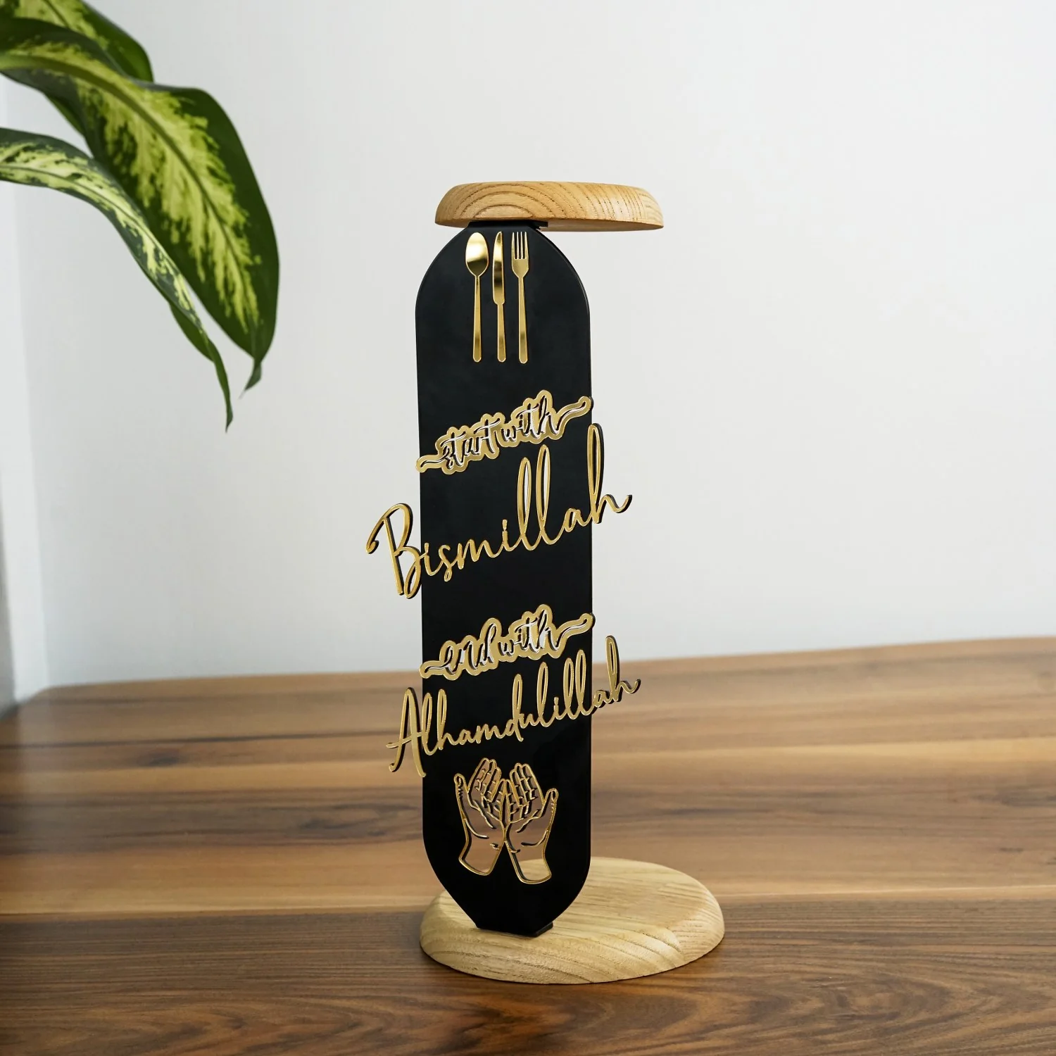 Dining Table Decor - Islamic Candleholder | Start with Bismillah, End with Alhamdulillah - Image 8