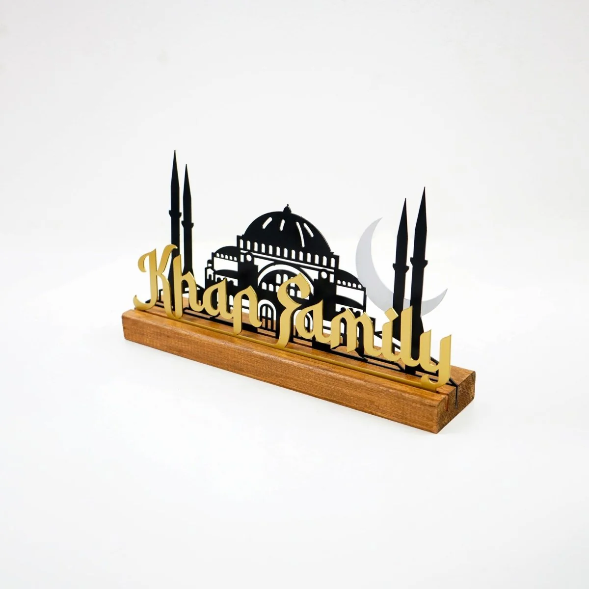 Islamic Table Decor - Hagia Sophia&Mosque Design | Family Name Customizable - Image 12