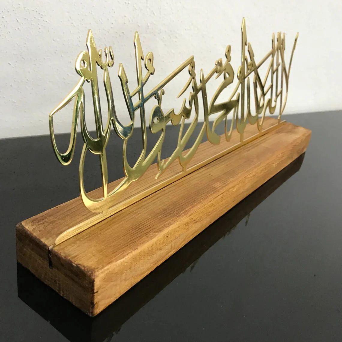 First Kalima Arabic Calligraphy Islamic Art Tabletop Decor - Image 9