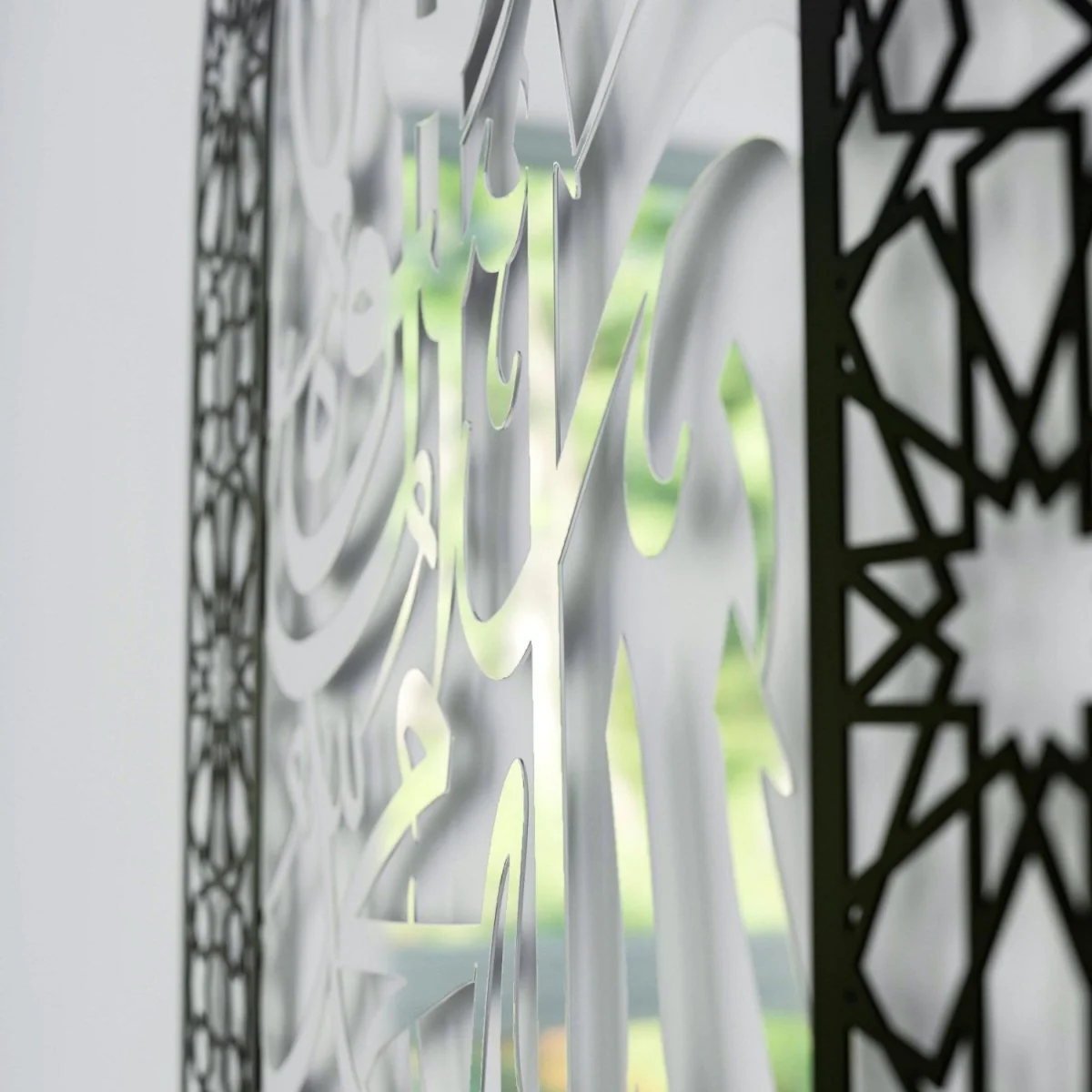 First Kalima Metal Mihrab - Dome Design Prayer Room Decor - Image 44