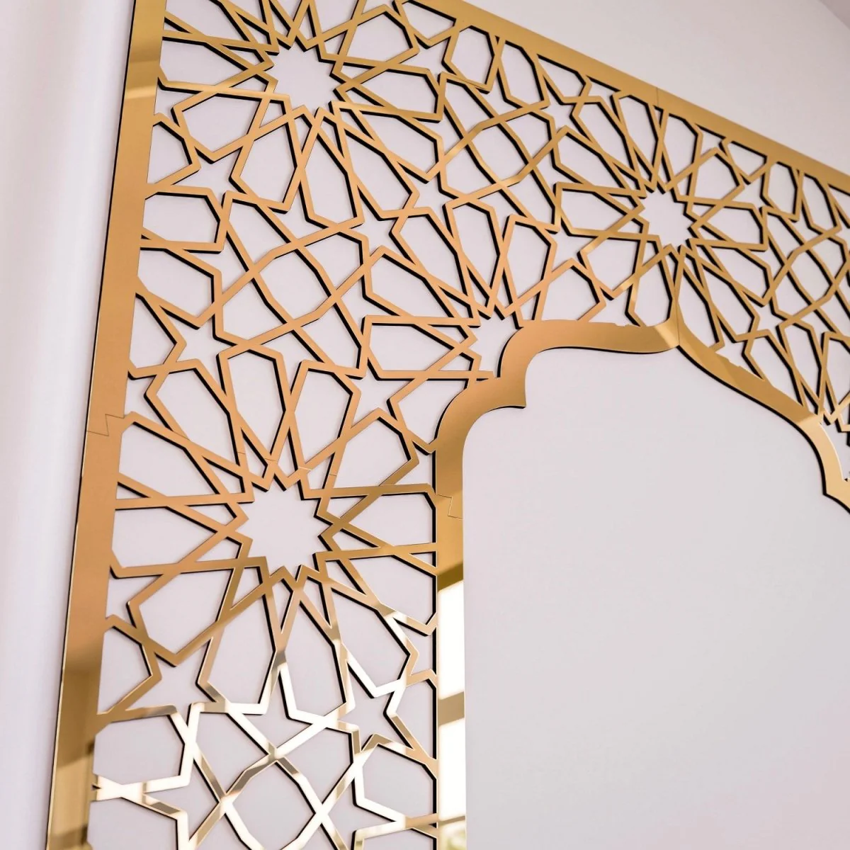 Home Wooden Mihrab - Prayer Room Decor | Islamic Wall Art - Image 13