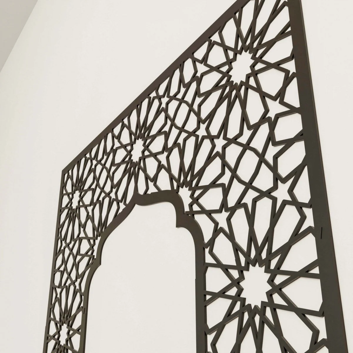 Home Wooden Mihrab - Prayer Room Decor | Islamic Wall Art - Image 4