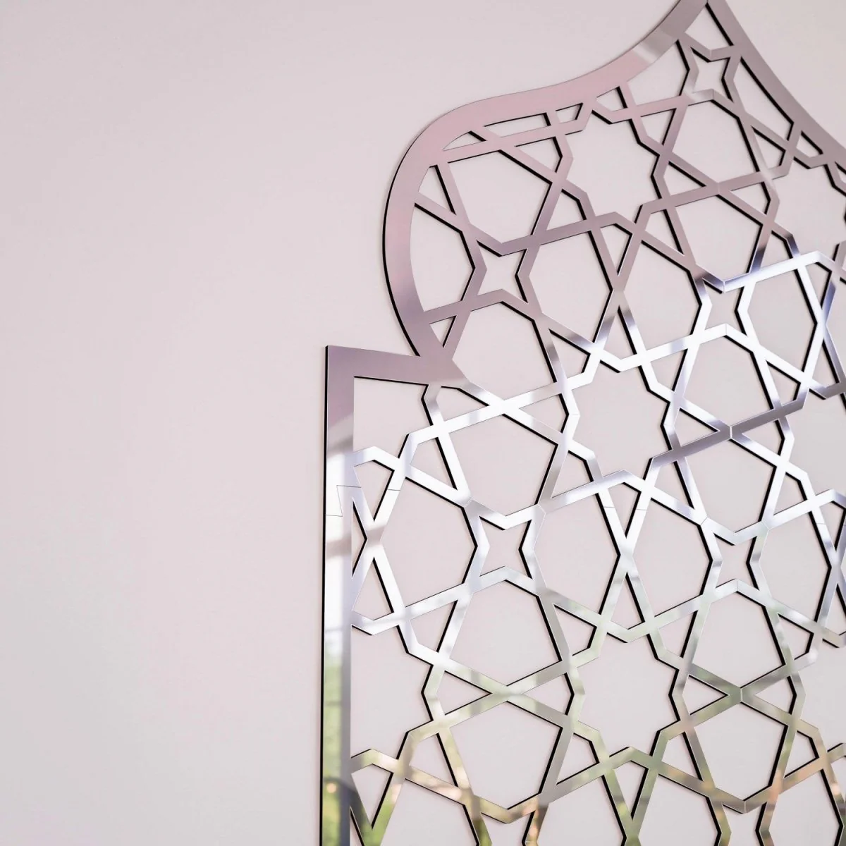 Home Prayer Niche Interior Mihrab - Islamic Gift | 8-Pointed Star Motif - Image 15