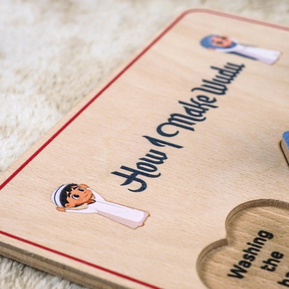 How I Make Wudu – Islamic Education Through Play | Islamic Art Decor for Children - Image 14