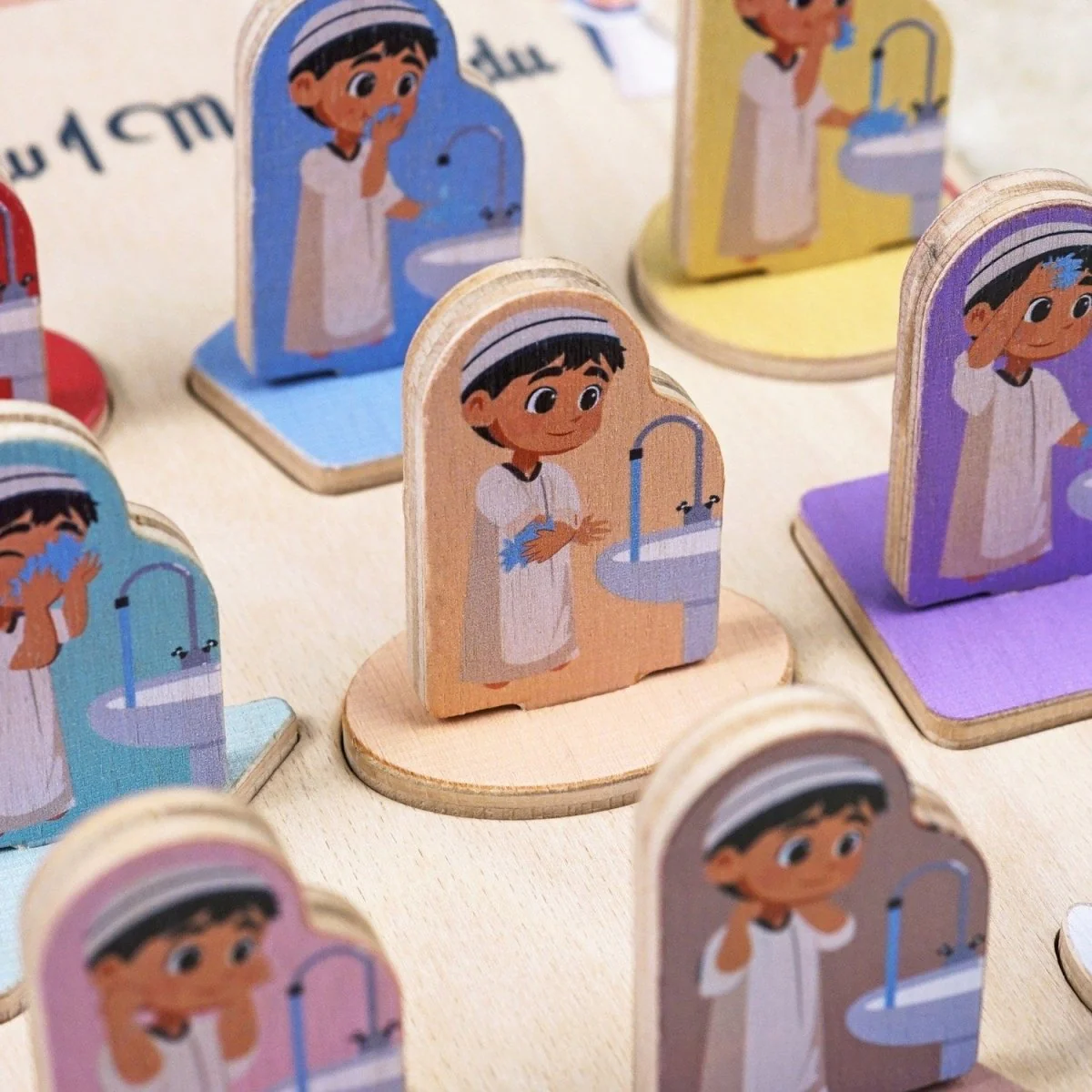 How I Make Wudu – Islamic Education Through Play | Islamic Art Decor for Children - Image 4