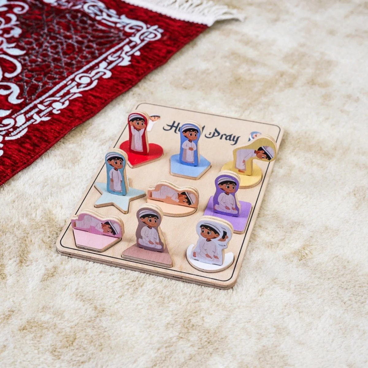 How I Pray for Kids – Islamic Play Art Decor | Help Kids Love Salah - Image 11