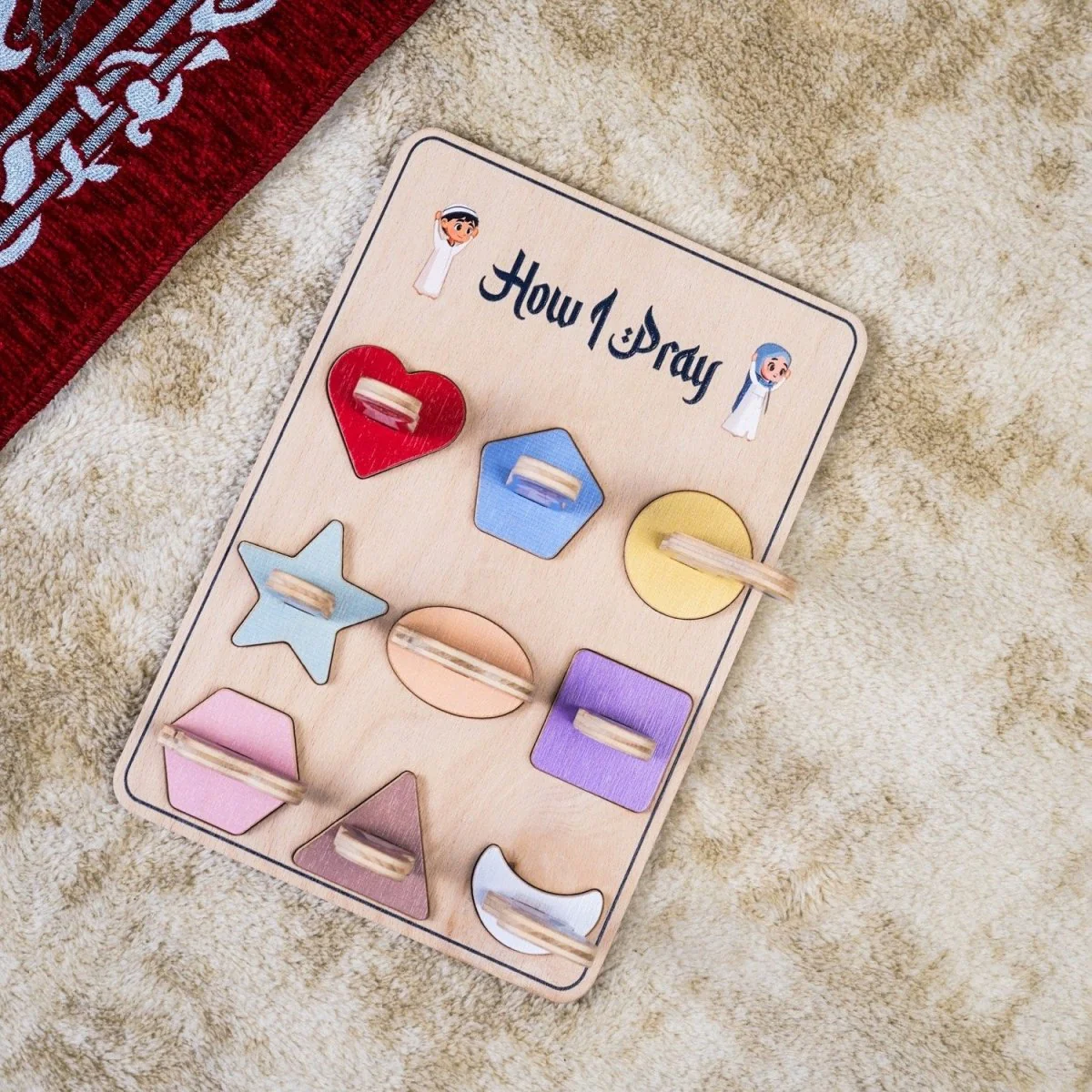 How I Pray for Kids – Islamic Play Art Decor | Help Kids Love Salah - Image 15