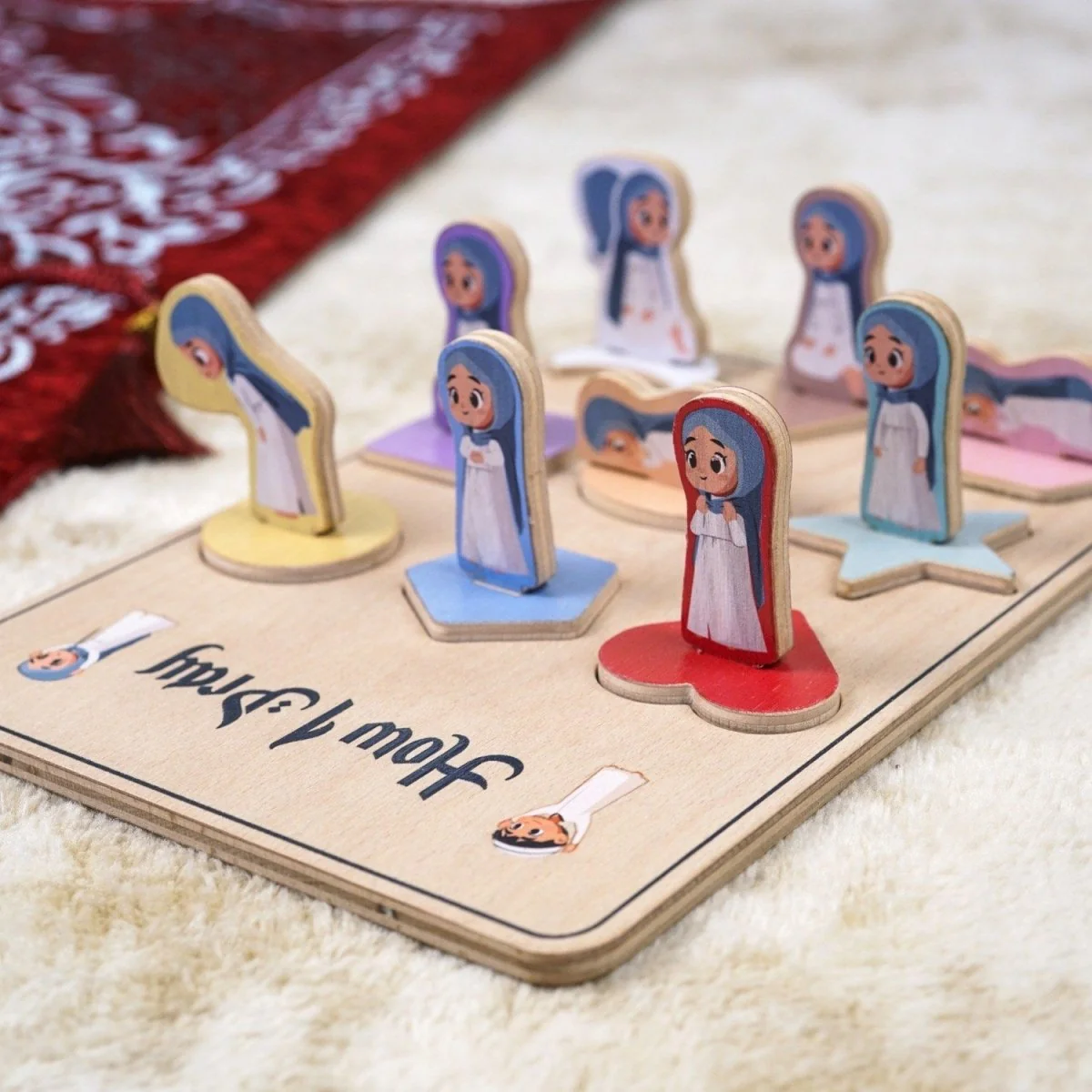 How I Pray for Kids – Islamic Play Art Decor | Help Kids Love Salah - Image 6