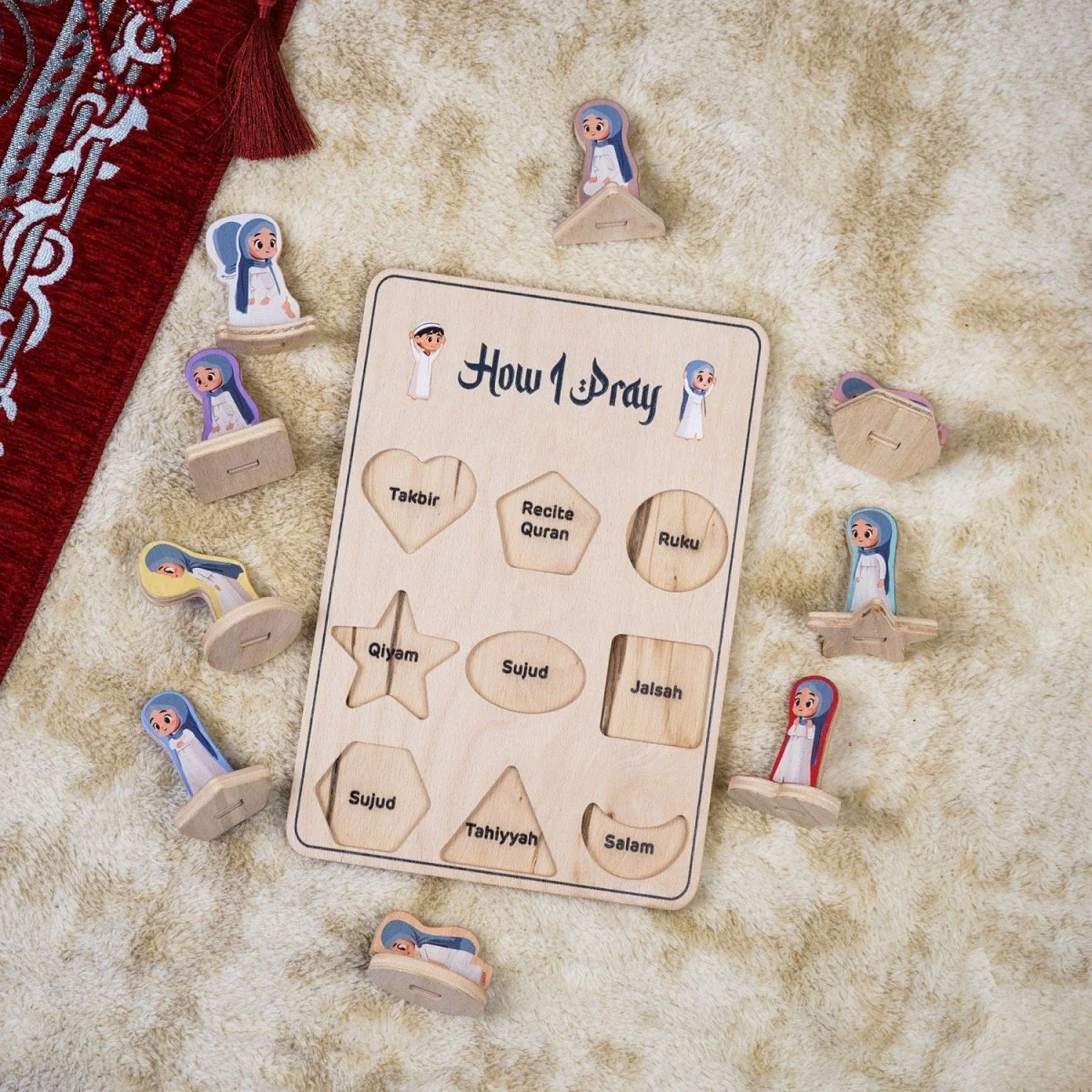 How I Pray for Kids – Islamic Play Art Decor | Help Kids Love Salah - Image 7