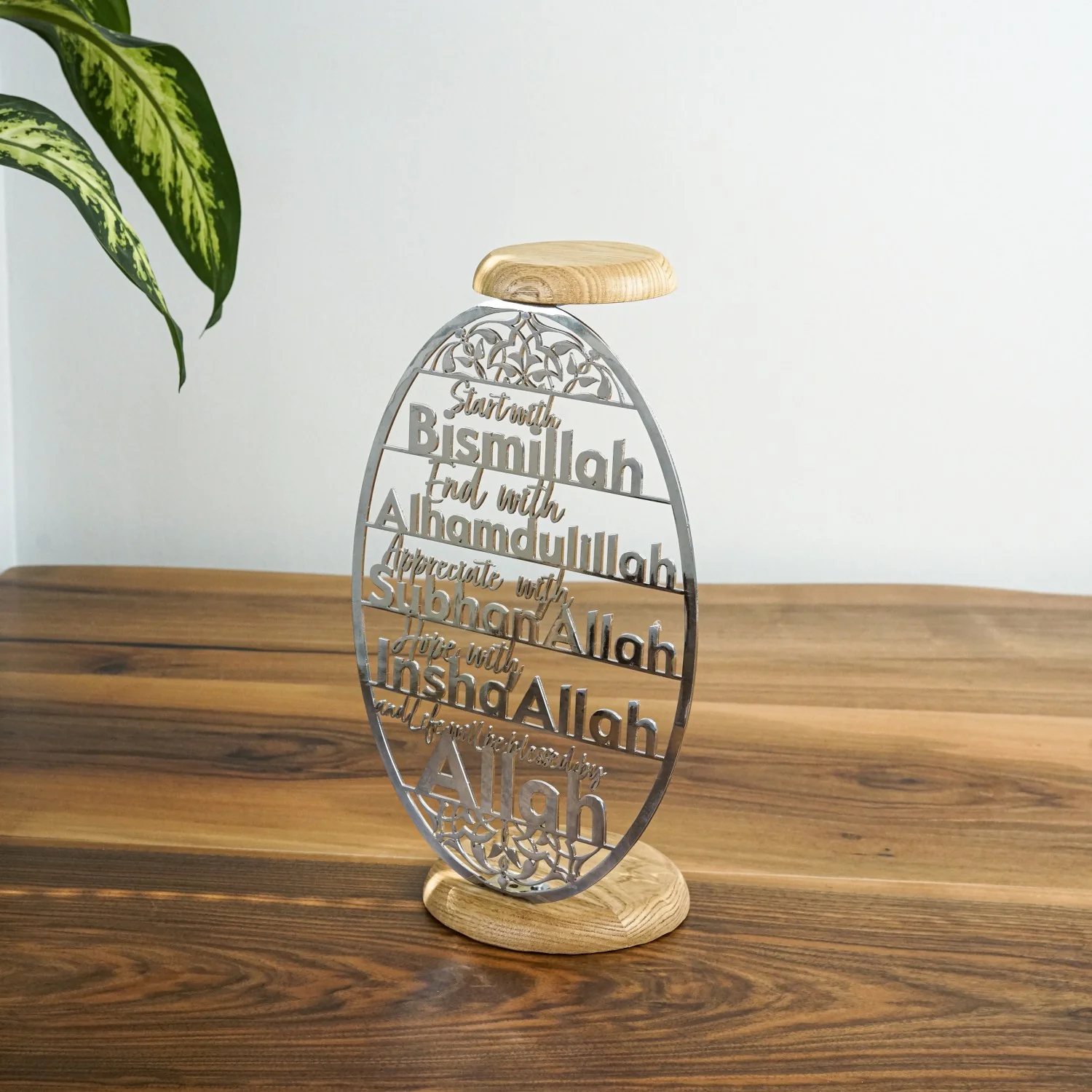 Islamic Candleholder | 4 Powerful Dhikr in Islam - Dining Table Decor for Muslims - Image 20