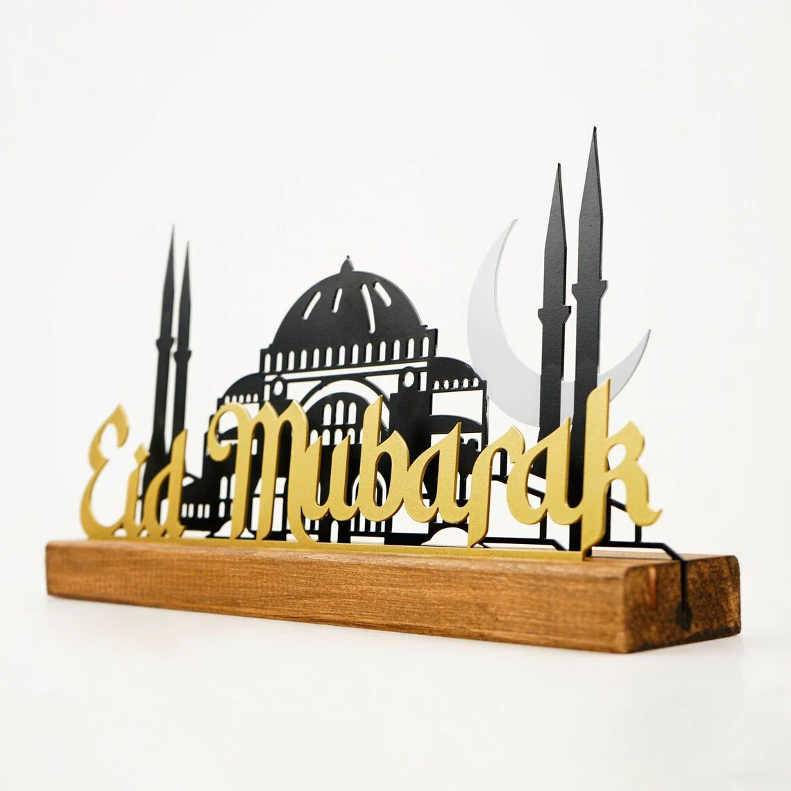 Eid Mubarak | Hagia Sophia & Mosque Design - Islamic Gift Table Art - Image 4