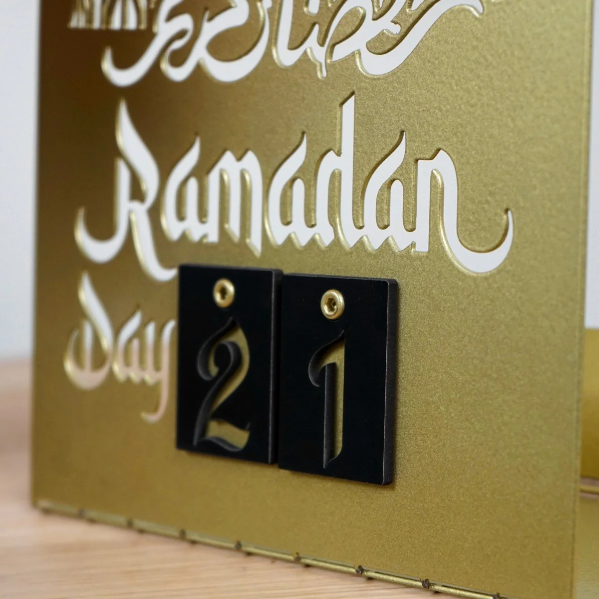 Ramadan Calendar - Islamic Gift | Metal Table Decor - Image 15