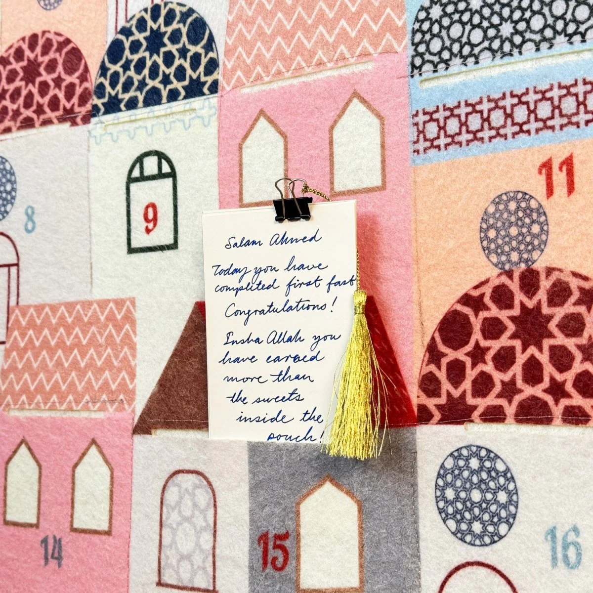 Ramadan Calendar & Pouch Islamic Gift for Kids and Family - Image 11