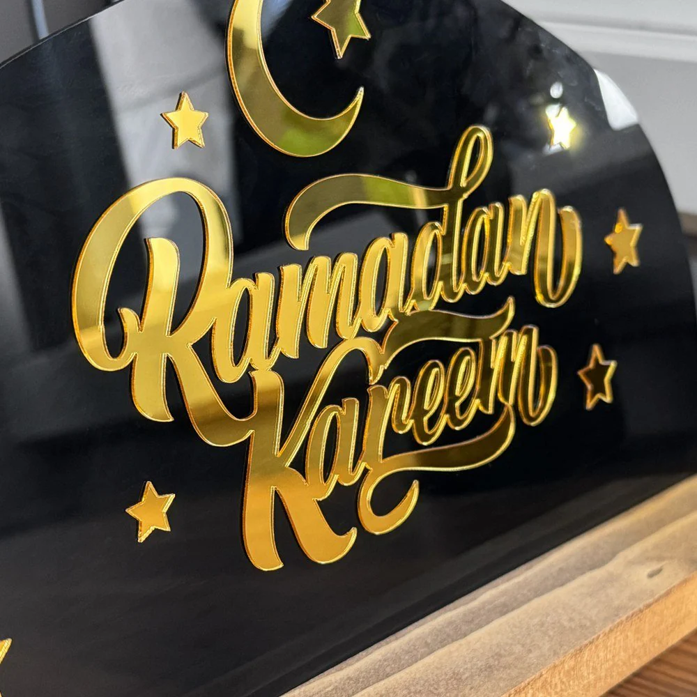 Ramadan Kareem Written Tabletop Decor - Islamic Gift Ramadan Decor - Image 6