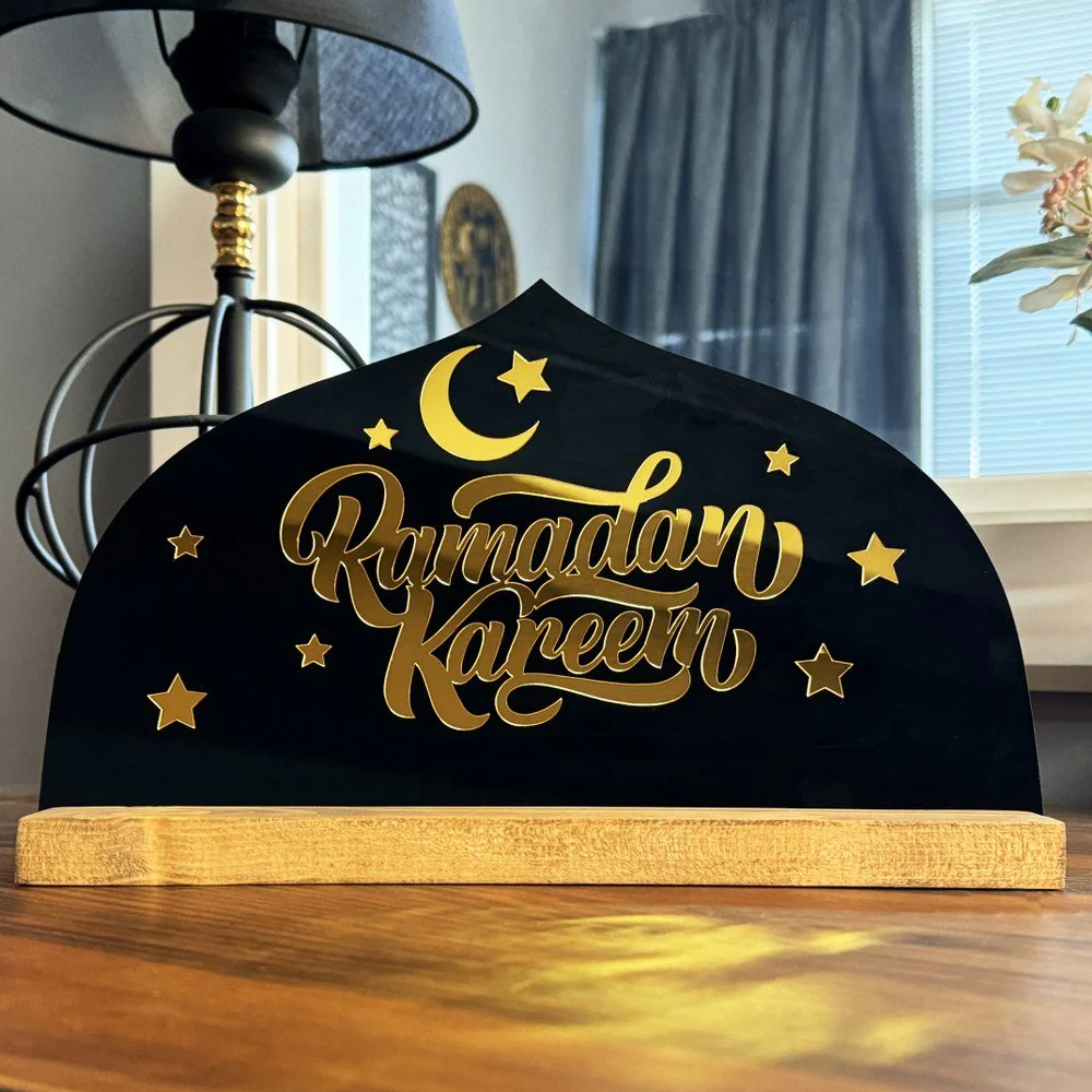 Ramadan Kareem Written Tabletop Decor - Islamic Gift Ramadan Decor - Image 7