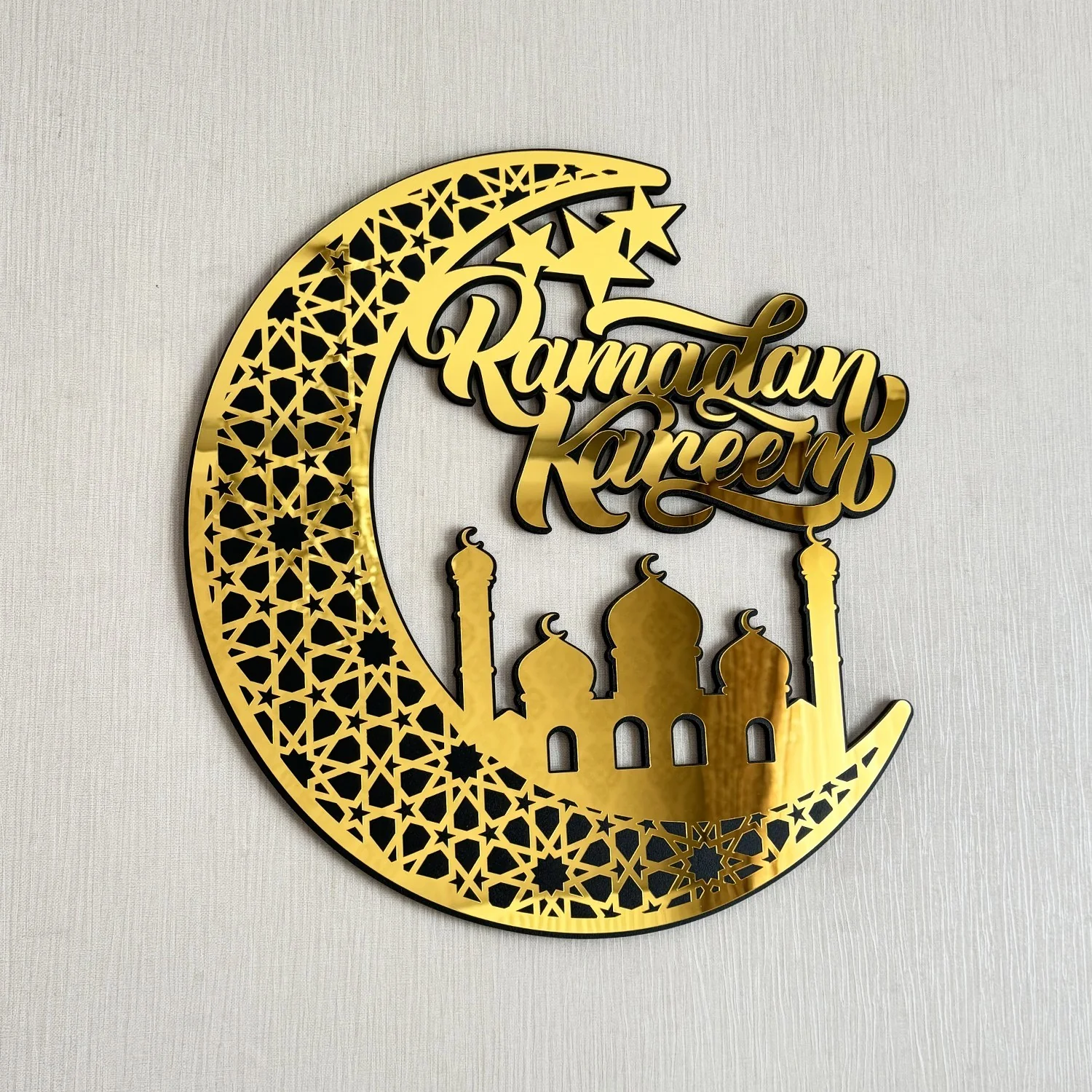 Ramadan Kareem - Wooden Islamic Wall Art | Muslim Gift Lunate Decor - Image 10