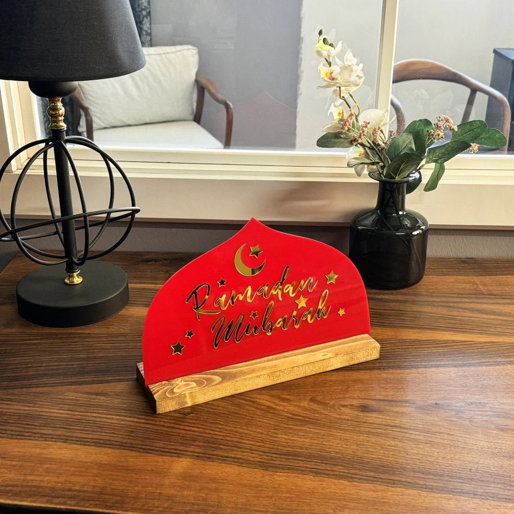 Ramadan Mubarak - Islamic Table Decor for Muslim Gift - Image 11