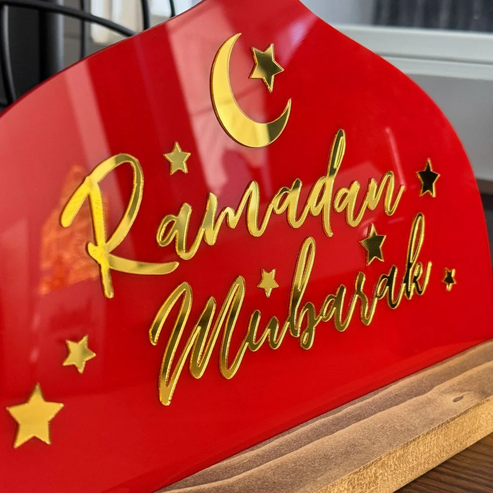 Ramadan Mubarak - Islamic Table Decor for Muslim Gift - Image 12