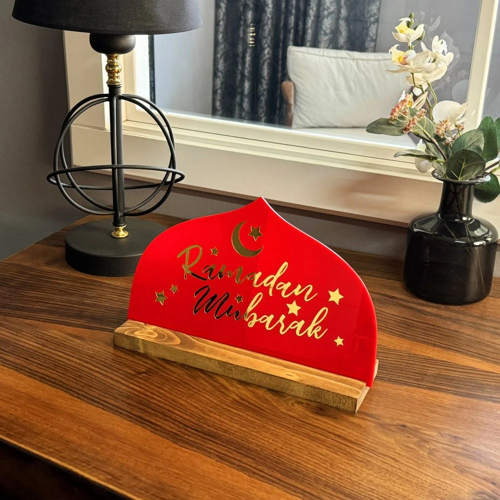 Ramadan Mubarak - Islamic Table Decor for Muslim Gift - Image 13