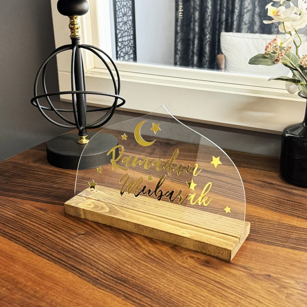 Ramadan Mubarak - Islamic Table Decor for Muslim Gift - Image 18