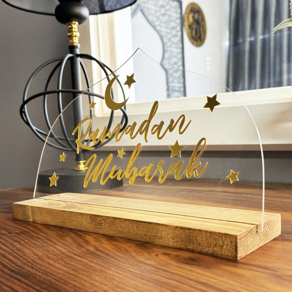 Ramadan Mubarak - Islamic Table Decor for Muslim Gift - Image 19