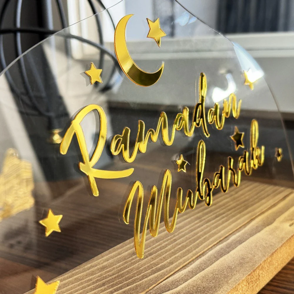 Ramadan Mubarak - Islamic Table Decor for Muslim Gift - Image 20