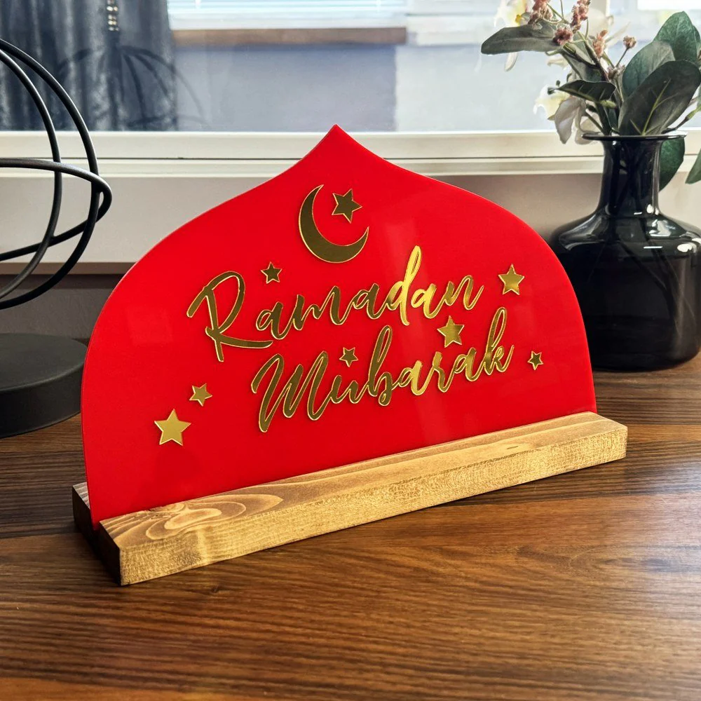 Ramadan Mubarak - Islamic Table Decor for Muslim Gift - Image 6