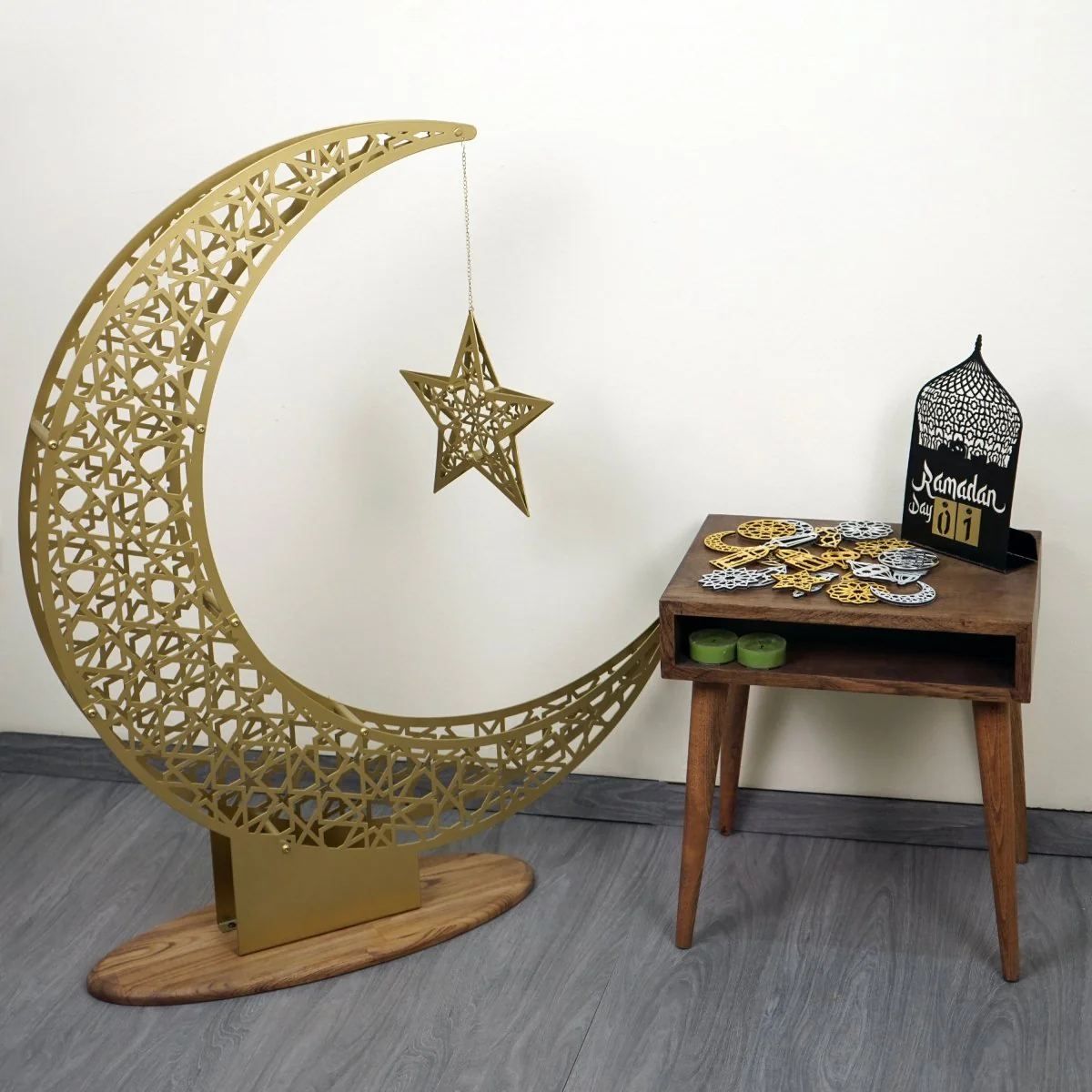 Ramadan Ornaments, Eid Decoration - Islamic Wall Art | Muslim Gift, 22 Pieces - Image 13