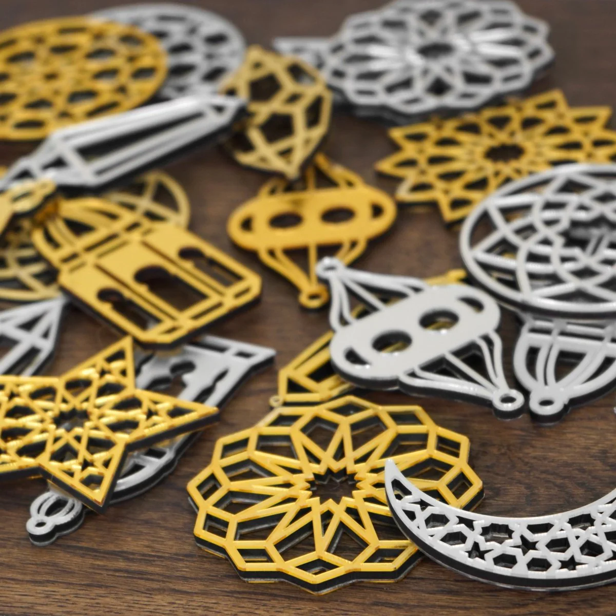 Ramadan Ornaments, Eid Decoration - Islamic Wall Art | Muslim Gift, 22 Pieces - Image 5