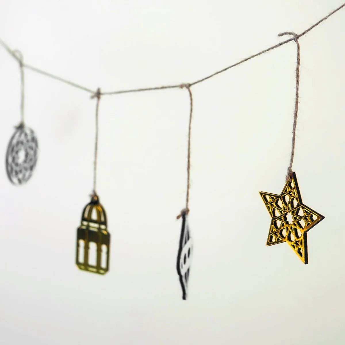 Ramadan Ornaments, Eid Decoration - Islamic Wall Art | Muslim Gift, 22 Pieces - Image 7
