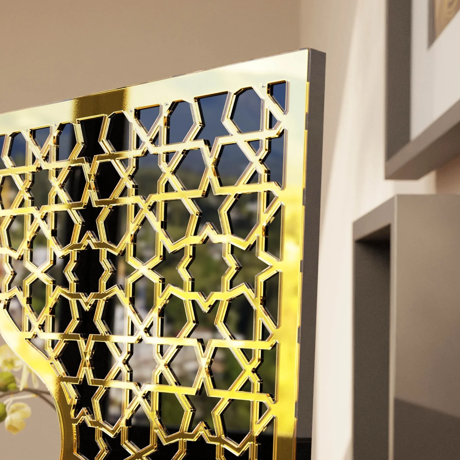 Islamic Mihrab Tabletop Decor – Modern Mosque Arch Art - Image 15