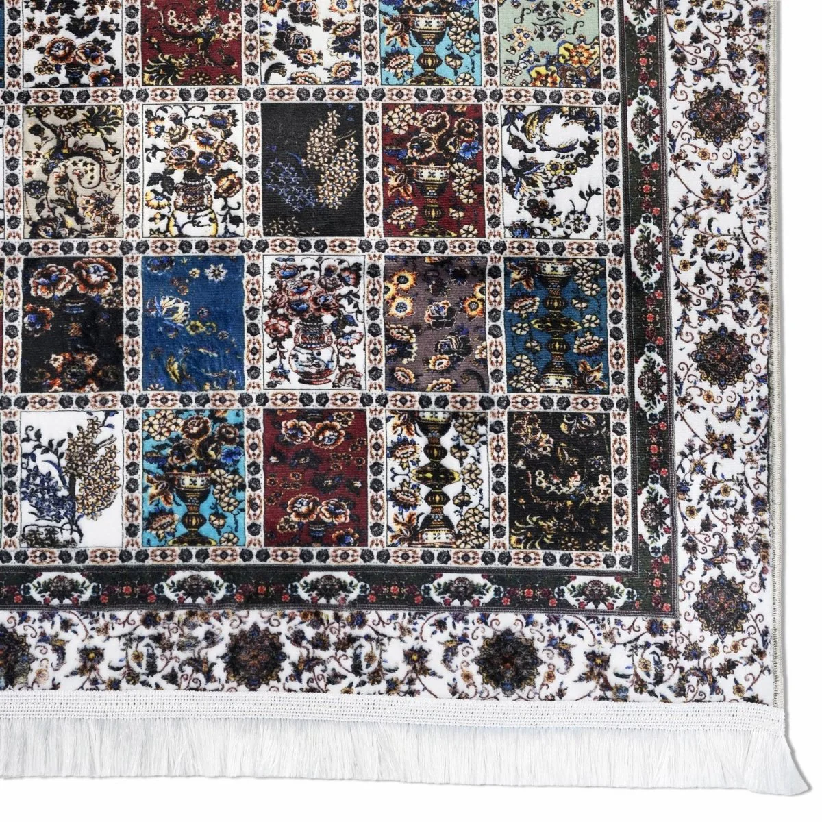 Islamic Prayer Mat Multicolor Patchwork Style - Image 5