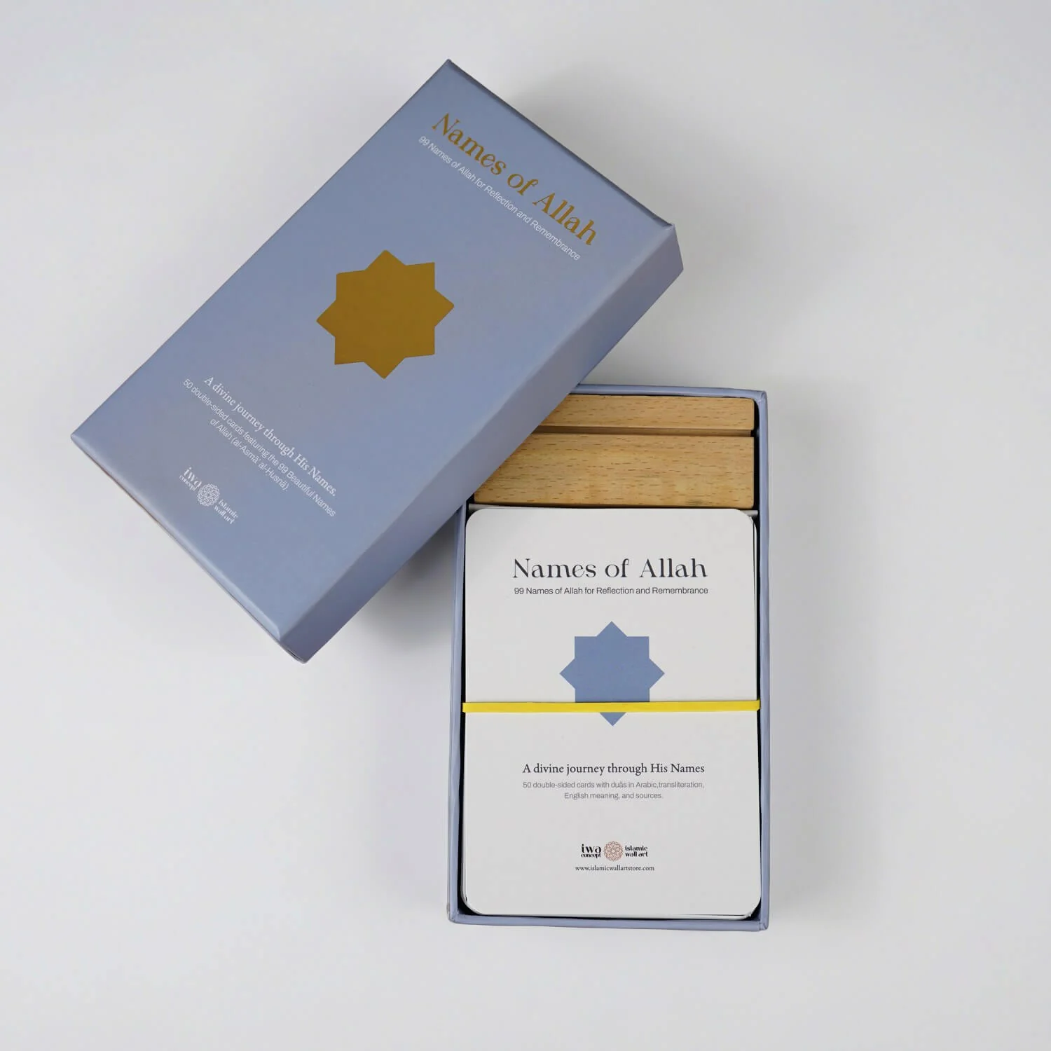 Islamic Reflection Cards with Wooden Stand – Daily Duas, Hadith & Asma Ul Husna - Image 10