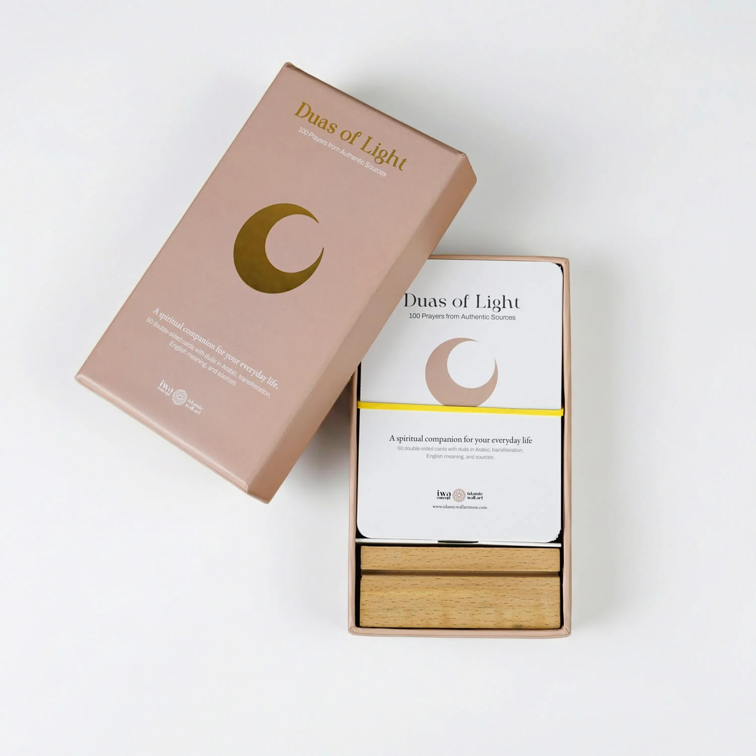 Islamic Reflection Cards with Wooden Stand – Daily Duas, Hadith & Asma Ul Husna - Image 9