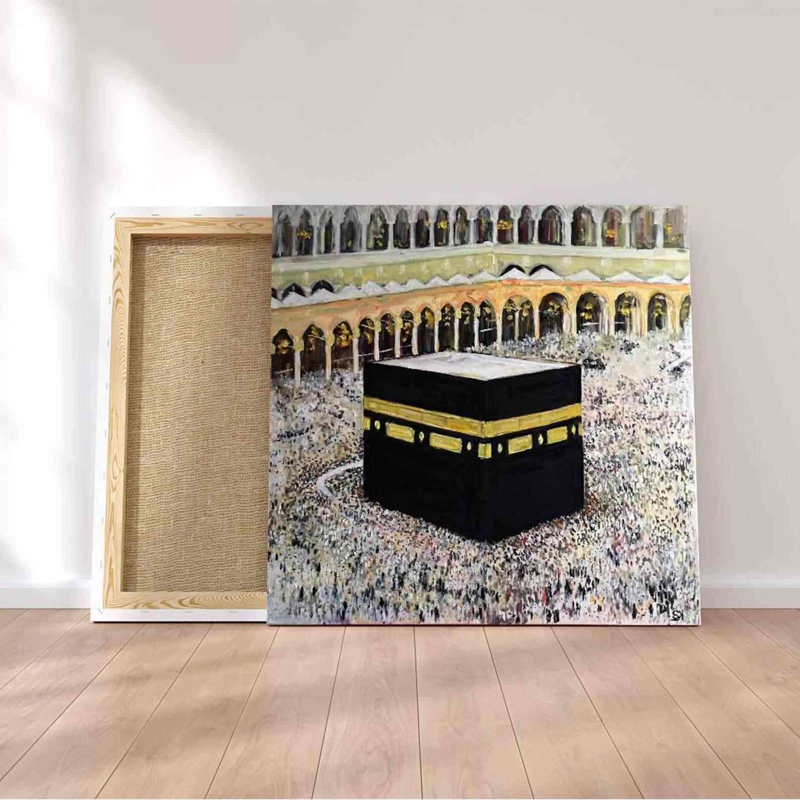 Kaaba - Canvas Printing Islamic Wall Art - Image 2