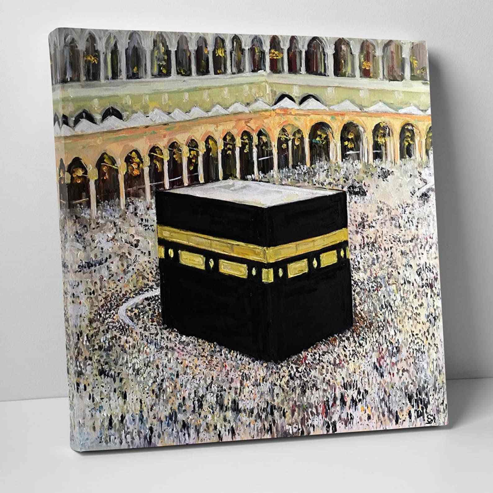 Kaaba - Canvas Printing Islamic Wall Art - Image 4