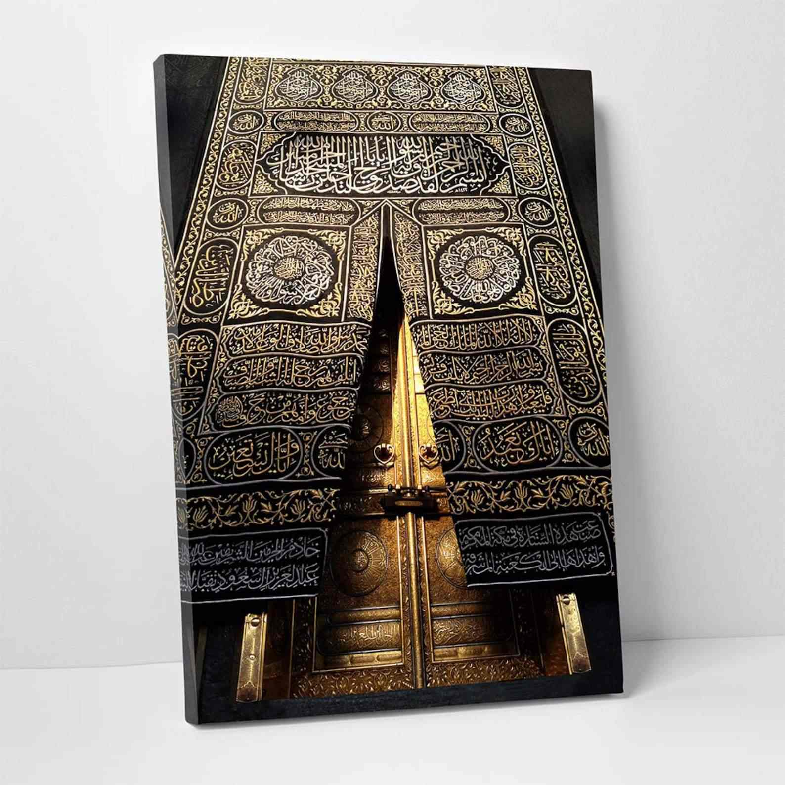 Kaaba Gate - Islamic Wall Art Canvas Printing - Image 6
