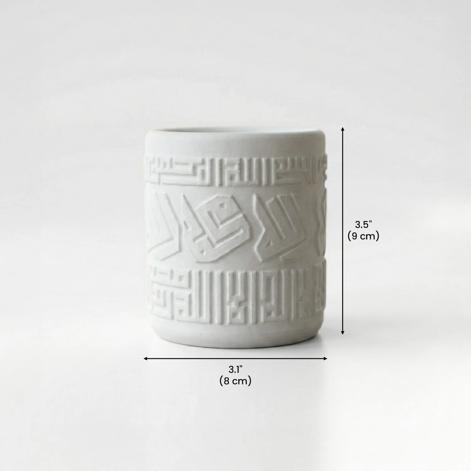 Kufic Stone Incense Burner (Mabkhara) – Handmade Allah(SWT) & Mohammed (PBUH) Calligraphy Decor - Image 6