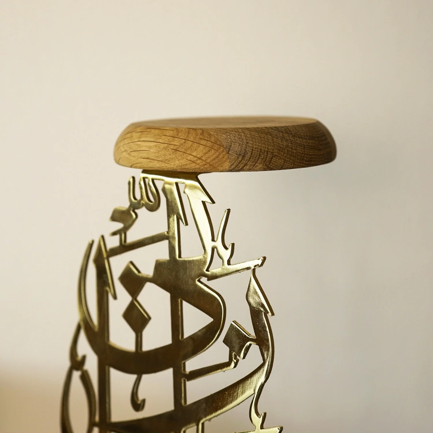 Metal Candleholder Islamic Table Decor - Hadha Min Fadli Rabbi - Image 8