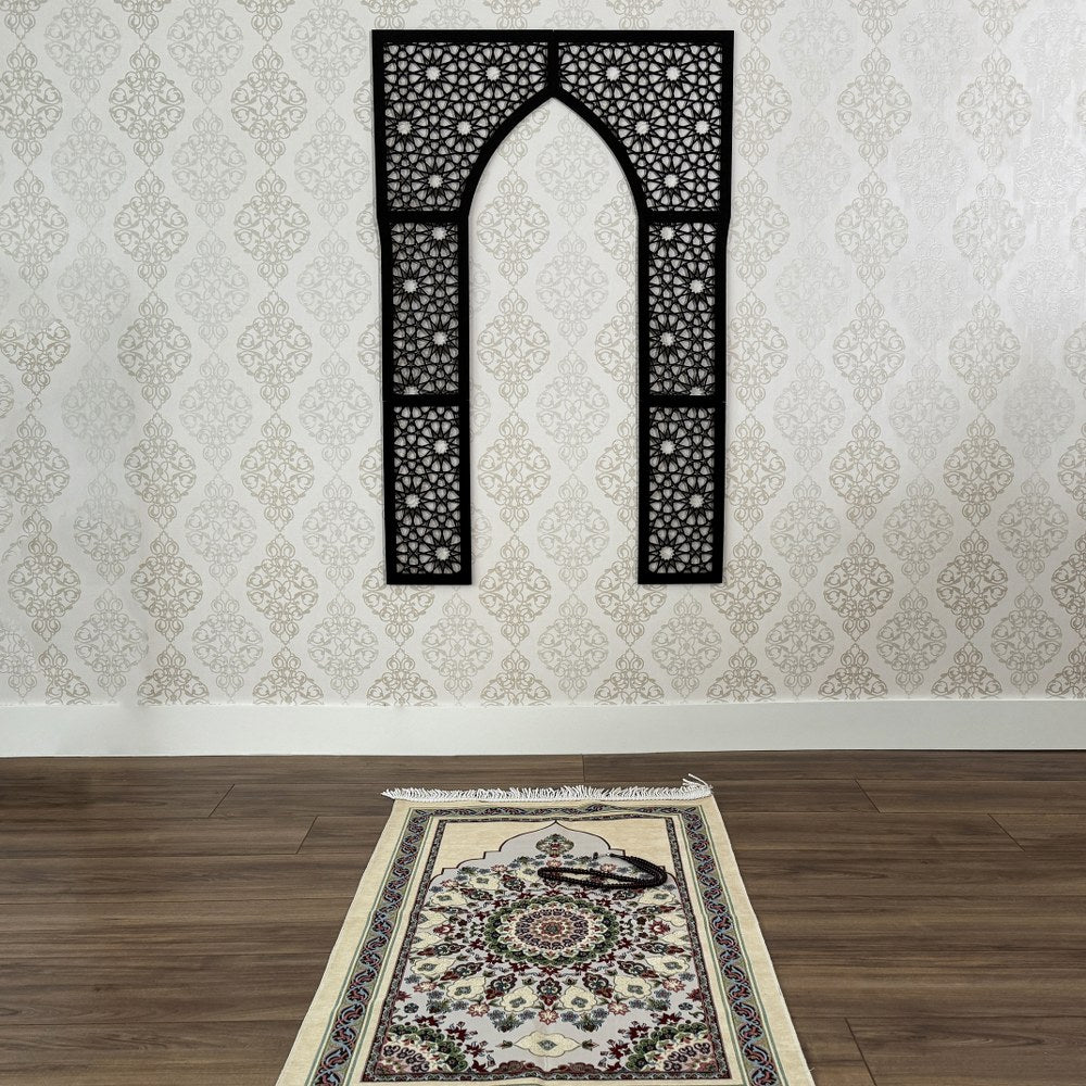 Mihrab Islamic Wall Art - Wood Islamic Home Decor - Image 6